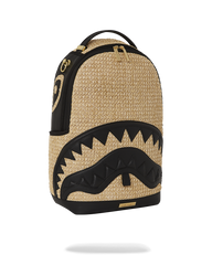 RAFFIA PALM BACKPACK