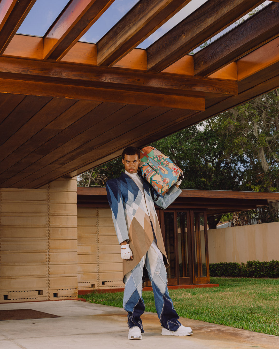 FRANK LLOYD WRIGHT COLLAB MARCH BALLOONS BACKPACK