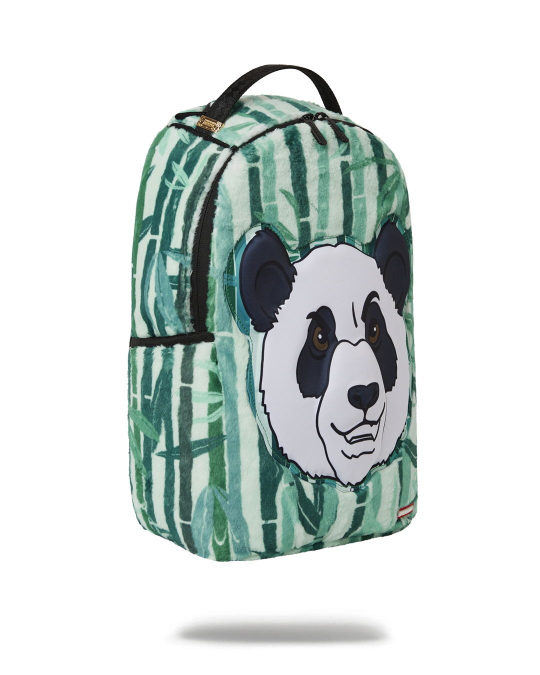 PANDA COZY VELOUR FUR BACKPACK