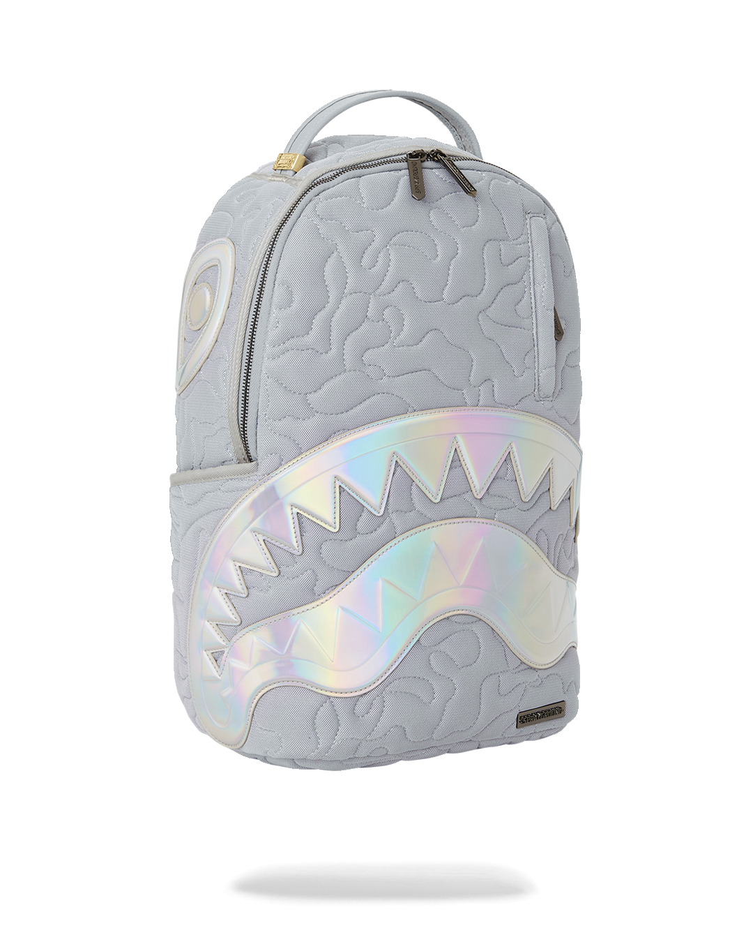 MIRASHAKU IRIDESCENT QUILT BACKPACK