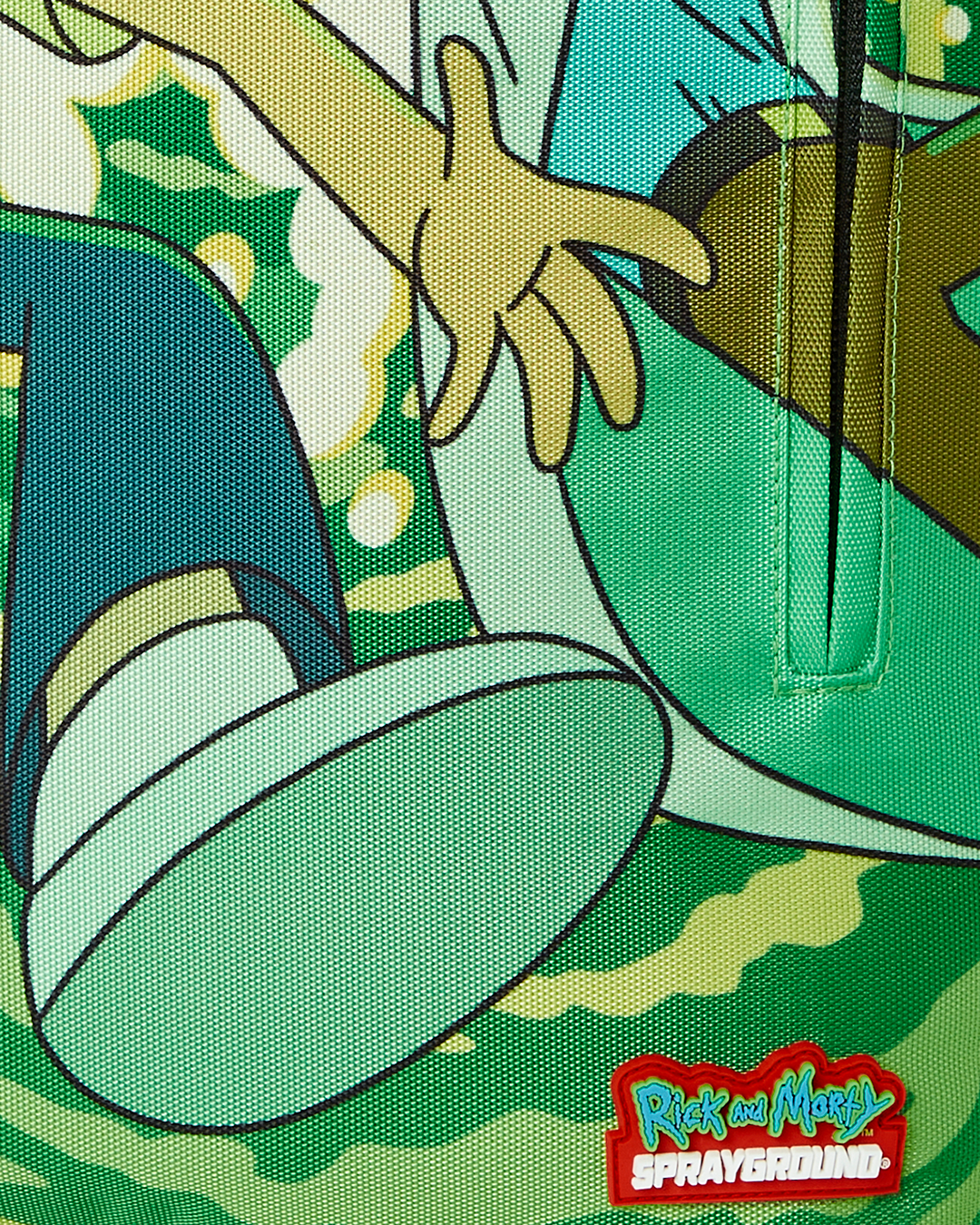 RICK & MORTY PORTAL SHARK BACKPACK