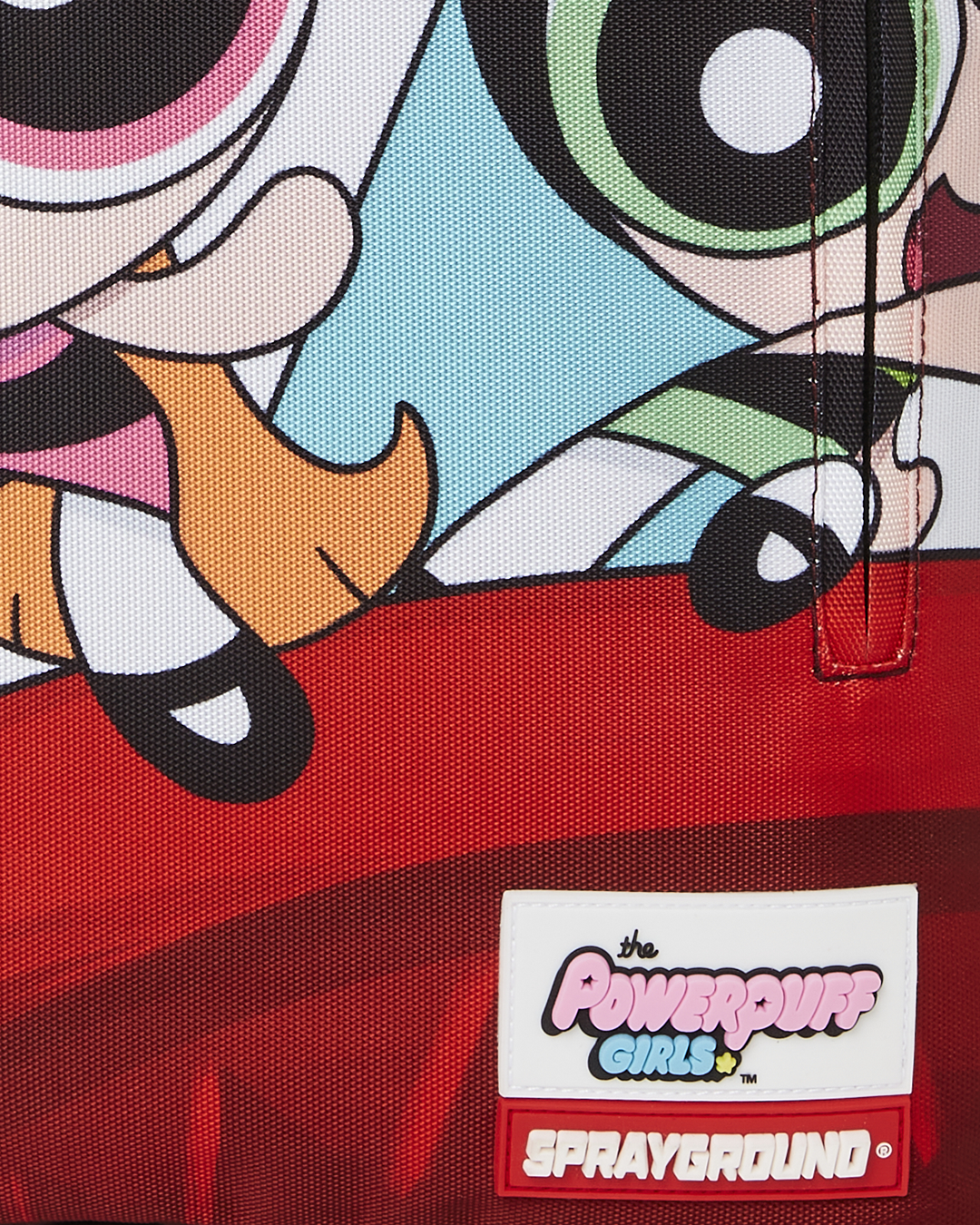 POWERPUFF GIRLS NEVER BACK DOWN BACKPACK
