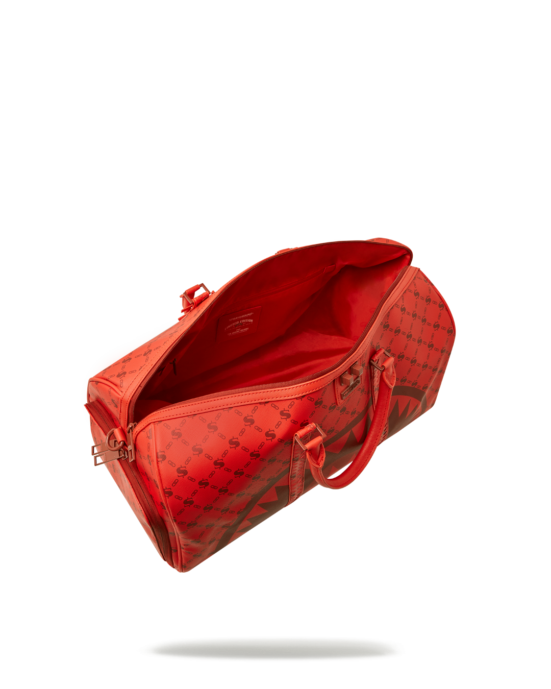 MONEY PATTERN BRICK DUFFLE