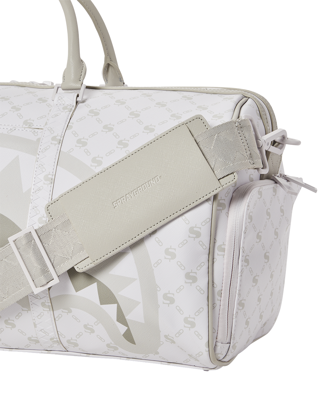 MONEY PATTERN POWDER EMPEROR DUFFLE