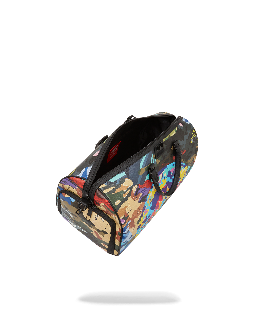 SLICED AND DICED CAMO DUFFLE