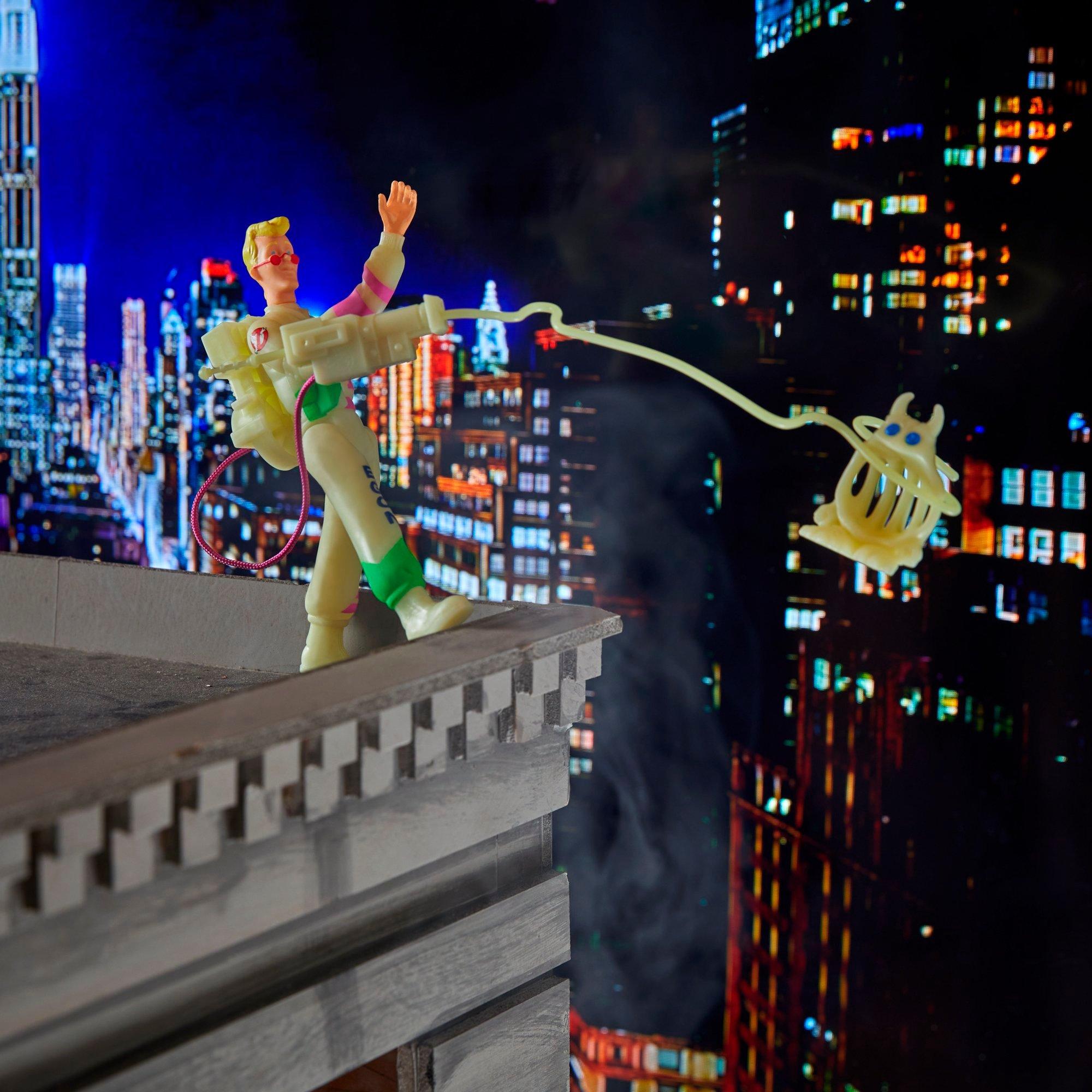 Ghostbusters Kenner Classics The Real Ghostbusters Ecto-Glow Heroes Collector’s Set