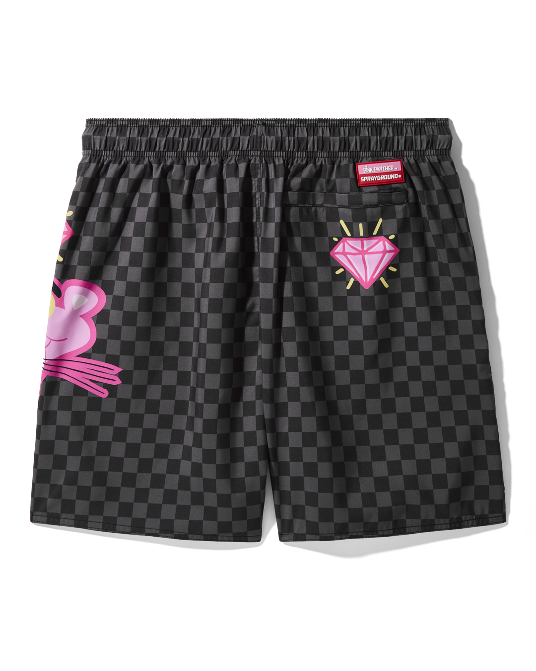 PINK PANTHER DIAMOND SHARK SWIM SHORTS