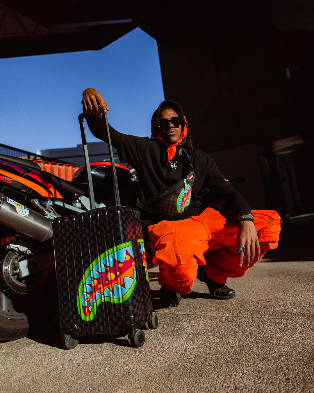 SLIME TAKEOVER HARD SHELL CARRY-ON LUGGAGE
