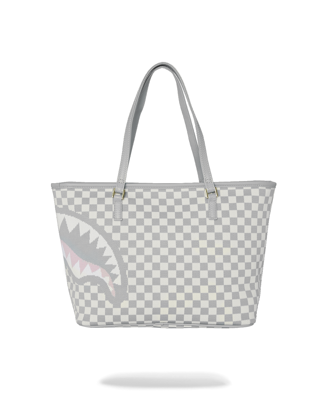 KNIT SHARKS IN PARIS IN CREAM TOTE
